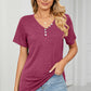 V-Neck Short Sleeve T-Shirt