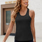 Scoop Neck Wide Strap Tank