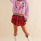 MERRY & BRIGHT Ribbed Round Neck Sweater