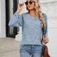 Round Neck Long Sleeve T-Shirt