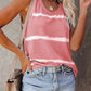 Full Size Tie-Dye Round Neck Tank