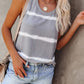 Full Size Tie-Dye Round Neck Tank