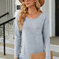 Round Neck Long Sleeve T-Shirt