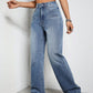 High Rise Wide Leg Jeans with Pockets