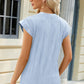 Round Neck Cap Sleeve T-Shirt