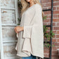 Round Neck Batwing Sleeve Sweater