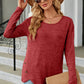 Round Neck Long Sleeve T-Shirt
