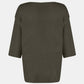 V-Neck Three-Quarter Sleeve Knit Top