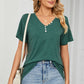 V-Neck Short Sleeve T-Shirt