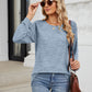 Round Neck Long Sleeve T-Shirt