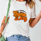 GAME DAY Round Neck Short Sleeve T-Shirt