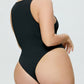 Full Size Round Neck Wide Strap Bodysuit