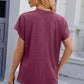 V-Neck Short Sleeve T-Shirt