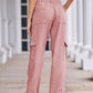 Straight Denim Cargo Pants