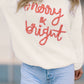 MERRY & BRIGHT Round Neck Sweater