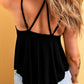 Scoop Neck Double Spaghetti Strap Cami