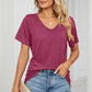 V-Neck Short Sleeve T-Shirt
