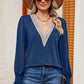 V-Neck Long Sleeve T-Shirt