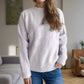 Mock Neck Long Sleeve Sweater