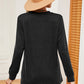 Notched Long Sleeve T-Shirt