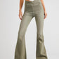 Asymmetric Waist Flare Jeans - Michelle Francisco