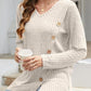 V-Neck Long Sleeve T-Shirt