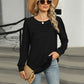 Round Neck Long Sleeve T-Shirt