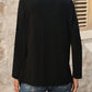 Notched Long Sleeve T-Shirt