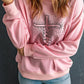 Graphic Round Neck Long Sleeve Sweatshirt