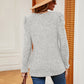 Square Neck Flounce Sleeve T-Shirt