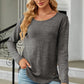 Round Neck Long Sleeve T-Shirt