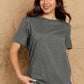 Full Size Round Neck Short Sleeve T-Shirt