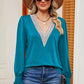 V-Neck Long Sleeve T-Shirt