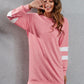 Full Size Striped Round Neck Long Sleeve T-Shirt