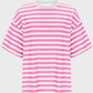 Striped Round Neck Half Sleeve T-Shirt