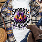 Full Size Jack-O'-Lantern Graphic Round Neck Short Sleeve T-Shirt