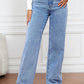 High Waist Straight Jeans