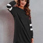 Full Size Striped Round Neck Long Sleeve T-Shirt