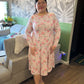 Blessed Long Sleeve Midi Dress