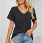 V-Neck Short Sleeve T-Shirt
