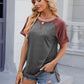 Round Neck Short Sleeve T-Shirt