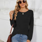 Round Neck Long Sleeve T-Shirt