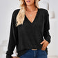 V-Neck Dropped Shoulder T-Shirt
