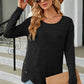 Round Neck Long Sleeve T-Shirt