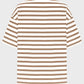 Striped Round Neck Half Sleeve T-Shirt