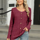 Round Neck Long Sleeve T-Shirt