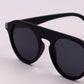 3-Piece Round Polycarbonate Full Rim Sunglasses