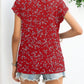 Printed Round Neck Short Sleeve T-Shirt