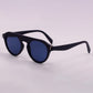 3-Piece Round Polycarbonate Full Rim Sunglasses