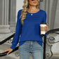 Round Neck Long Sleeve T-Shirt